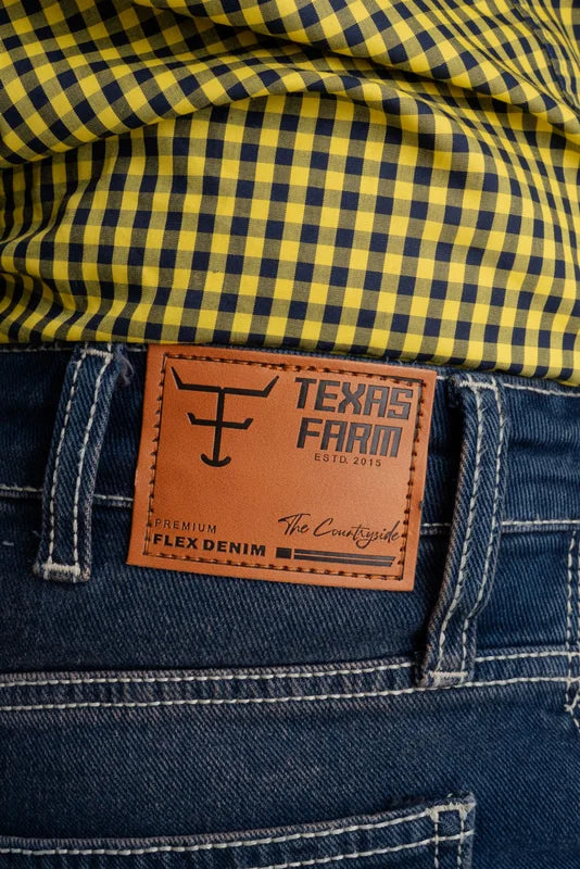 CALÇA JEANS MASCULINA TEXAS FARM - TX. FREEDOM - PDM023