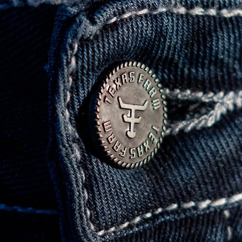 CALÇA JEANS FEMININA TEXAS FARM - BLUE RANCH - PDF054 - JEANS