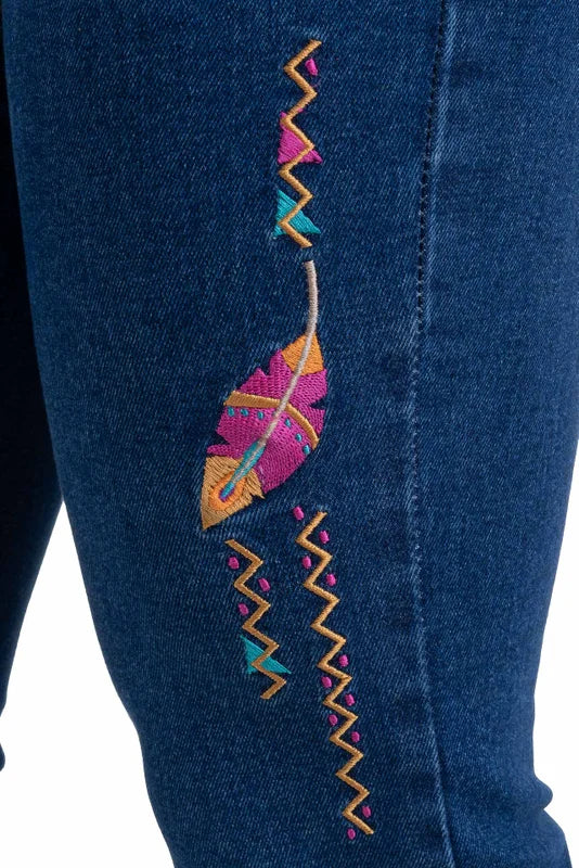 CALÇA JEANS FEMININA TEXAS FARM - VITALITY - PDF046 - JEANS