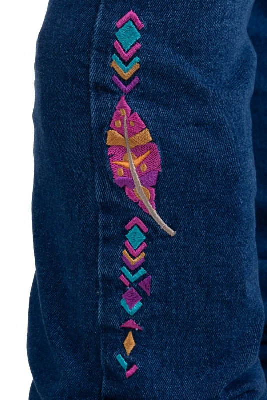 CALÇA JEANS FEMININA TEXAS FARM - VITALITY - PDF046 - JEANS