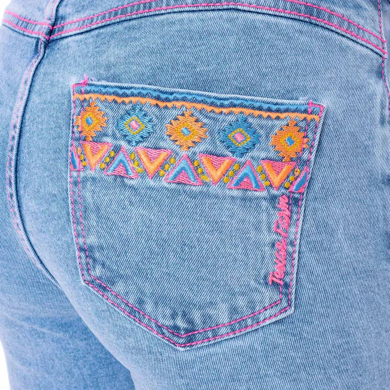 CALÇA JEANS FEMININA TEXAS FARM - INTUITION - PDF037 - JEANS