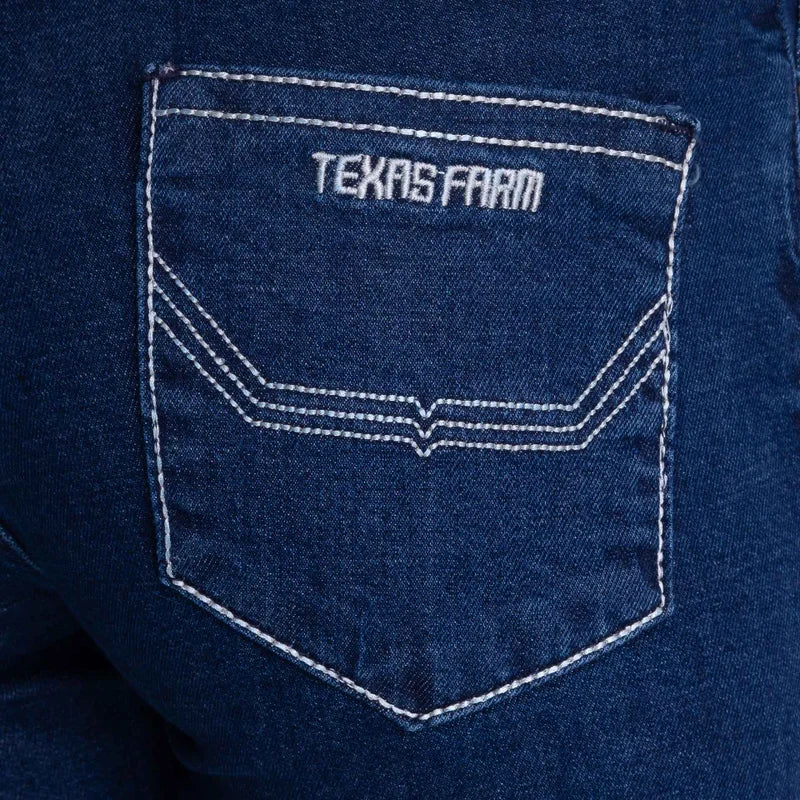 CALÇA JEANS FEMININA TEXAS FARM - STRING - PDF053 - JEANS