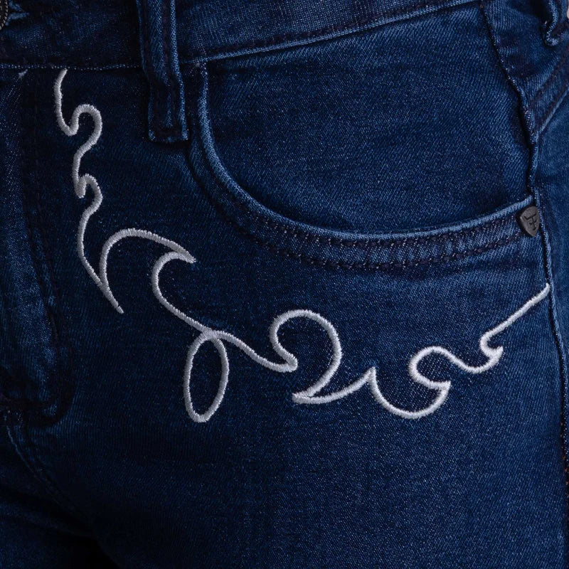 CALÇA JEANS FEMININA TEXAS FARM - STRING - PDF053 - JEANS