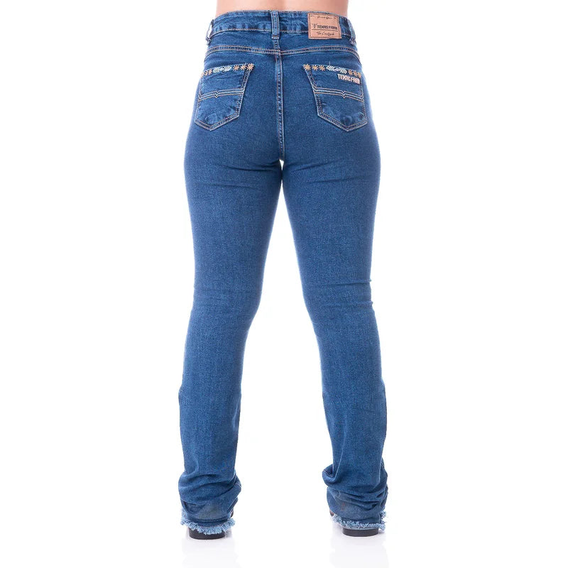 CALÇA JEANS FEMININA TEXAS FARM - SPUR - PDF036 - JEANS