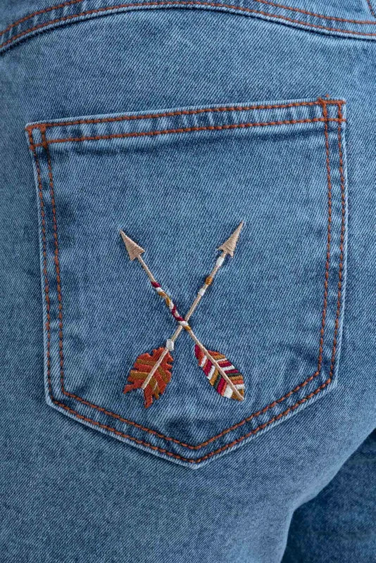 CALÇA JEANS FEMININA TEXAS FARM - VITALITY UMBER - PDF047 - JEANS