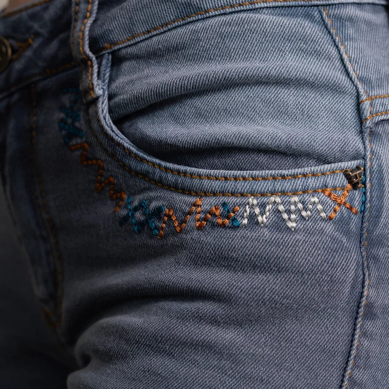 CALÇA JEANS FEMININA TEXAS FARM - FREE SOUL - PDF056 - JEANS