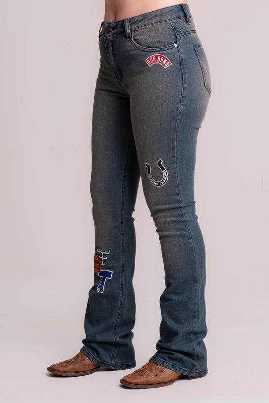 CALÇA JEANS FEMININA TEXAS FARM - HERITAGE - PDF049 - JEANS