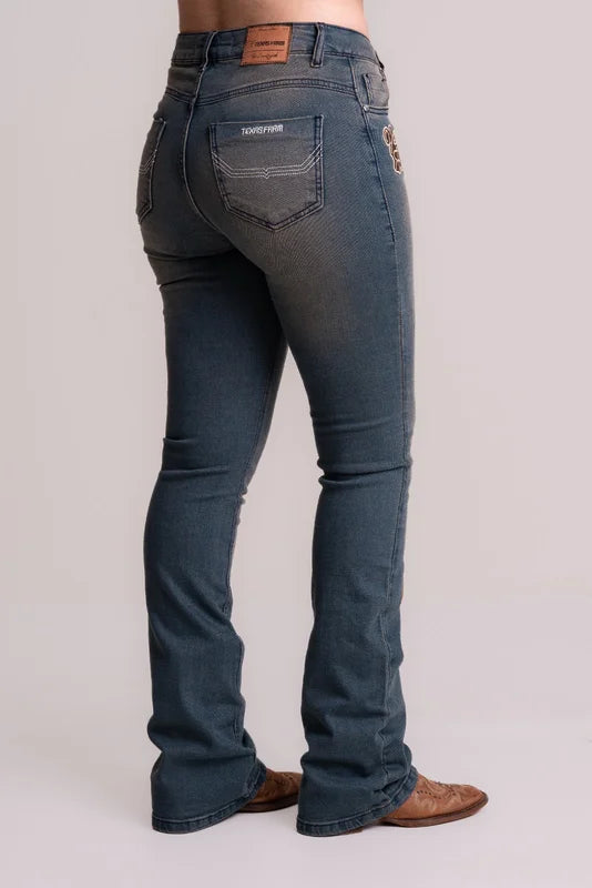 CALÇA JEANS FEMININA TEXAS FARM - HERITAGE - PDF049 - JEANS