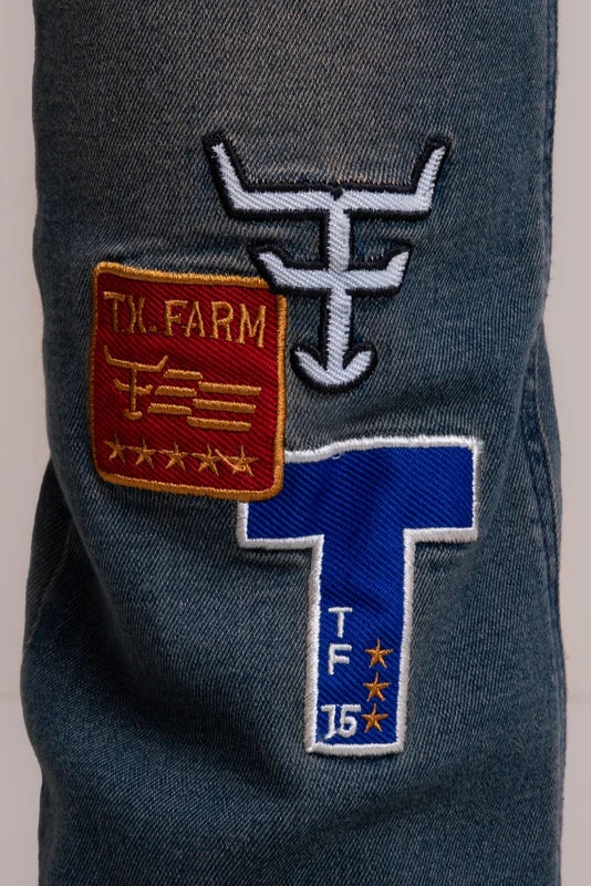 CALÇA JEANS FEMININA TEXAS FARM - HERITAGE - PDF049 - JEANS