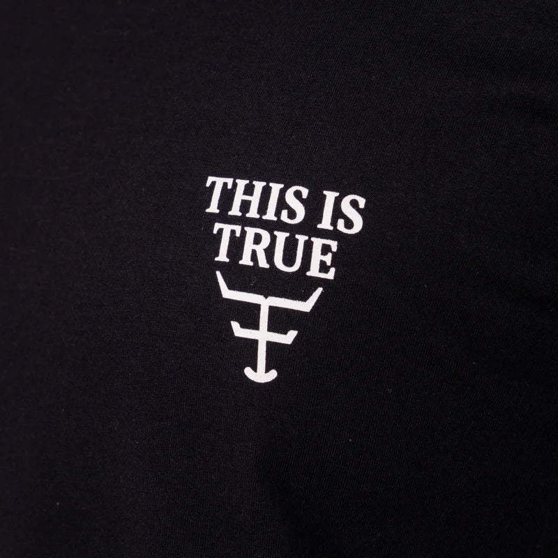 CAMISETA MASCULINA TEXAS FARM - DRAW - CM697 - PRETO/ OFF-WHITE